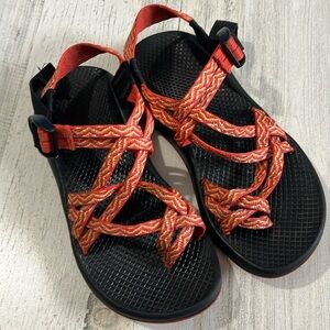 Chaco Women's Sandals - Orange and Black